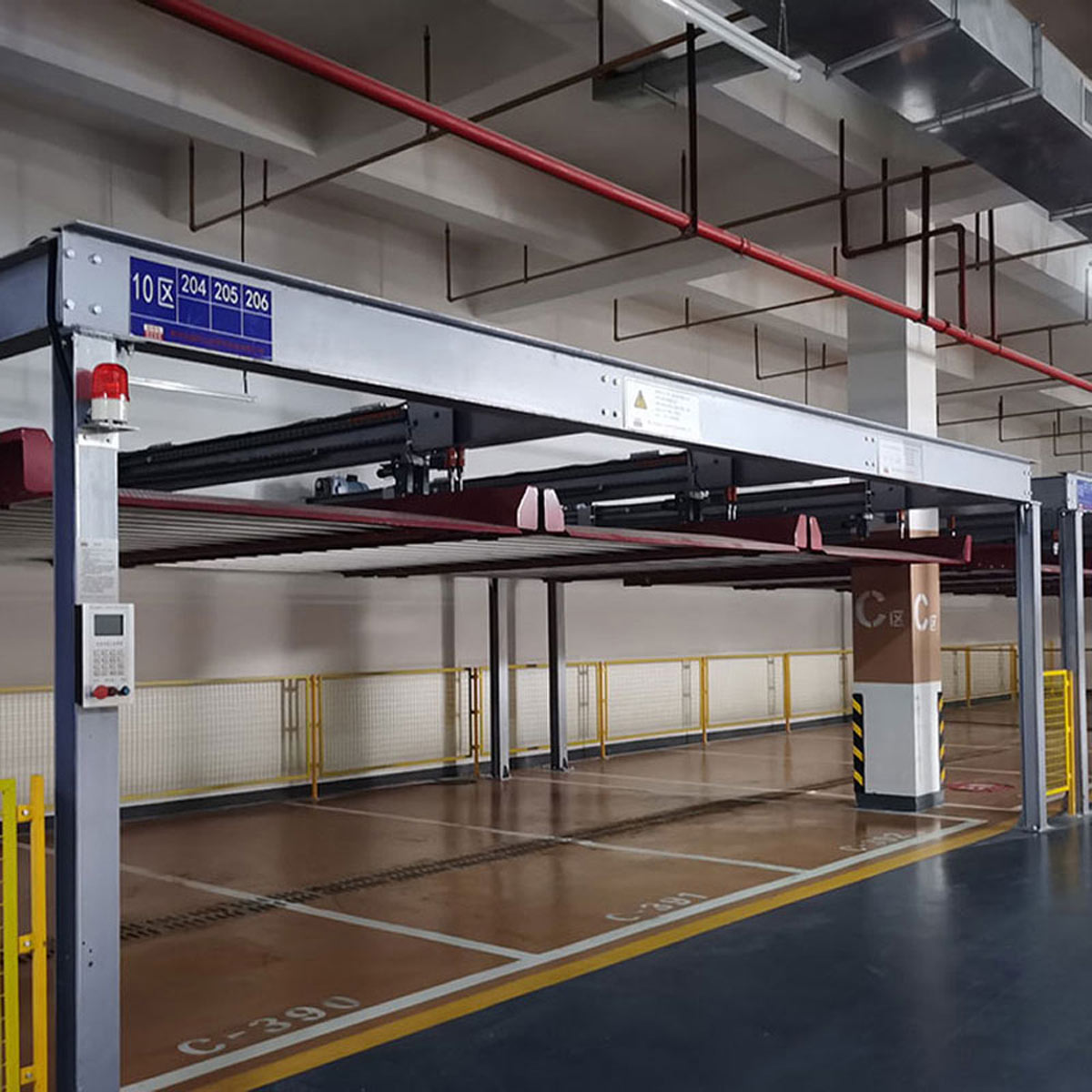 合水橫移機械停車位租用