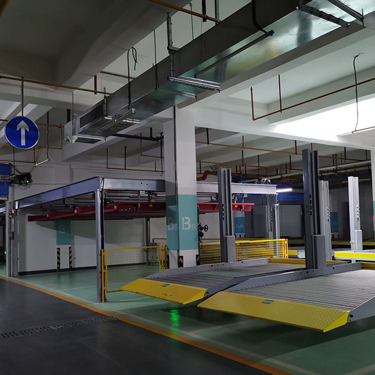 石渠室內(nèi)立體停車庫過規(guī)劃