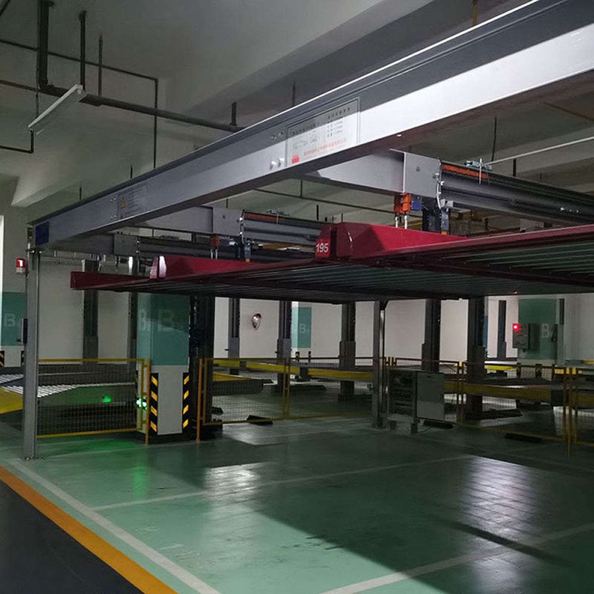 石渠簡易式機械式立體車庫安裝