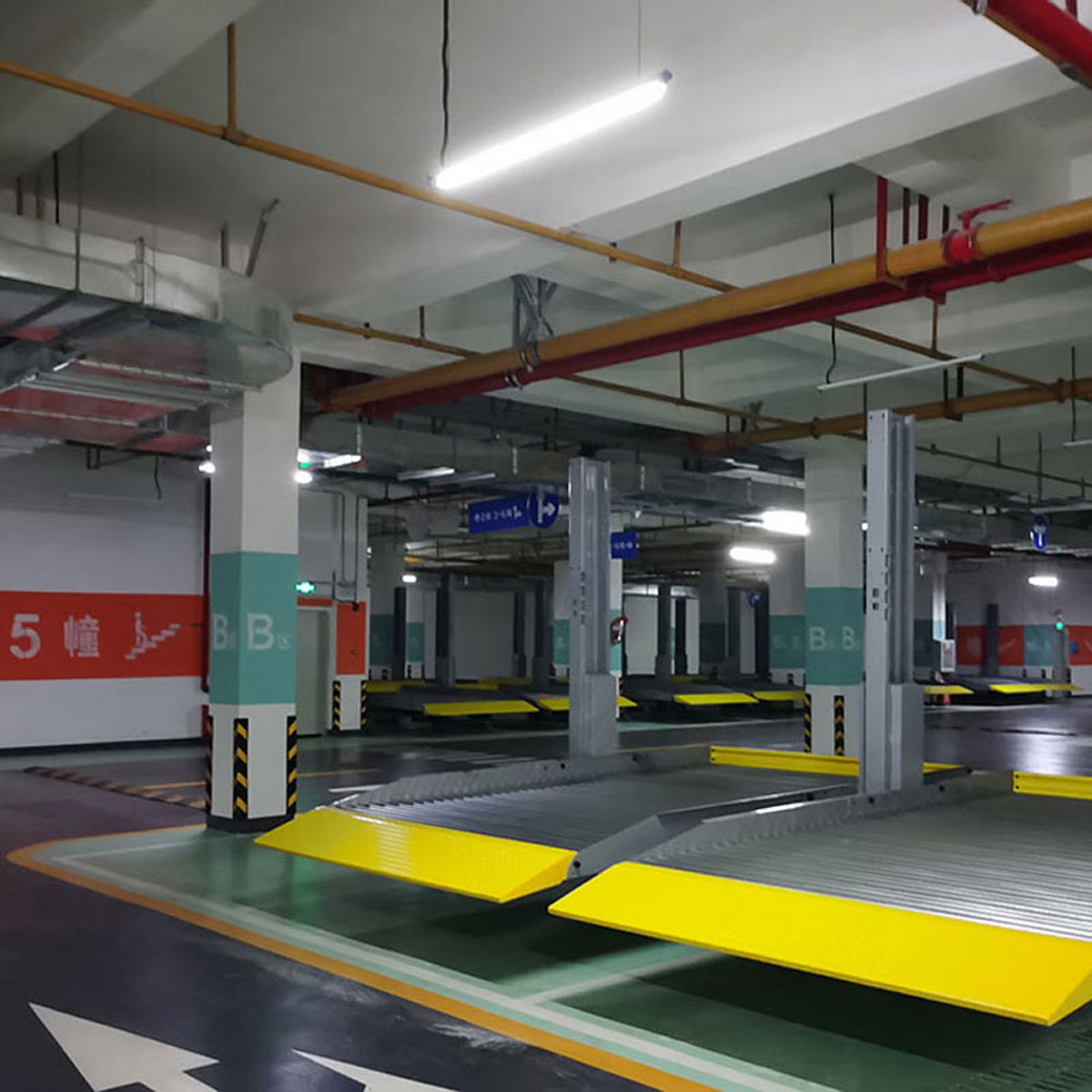 祥云兩柱機械車庫租用
