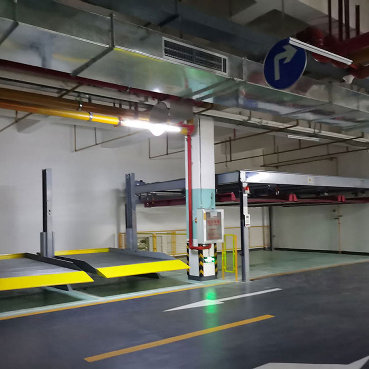 長(zhǎng)寧升降橫移立體停車過驗(yàn)收