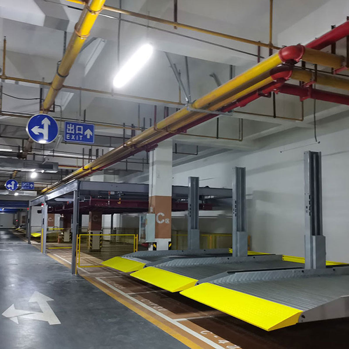 四柱式立體停車庫(kù)拆除.jpg